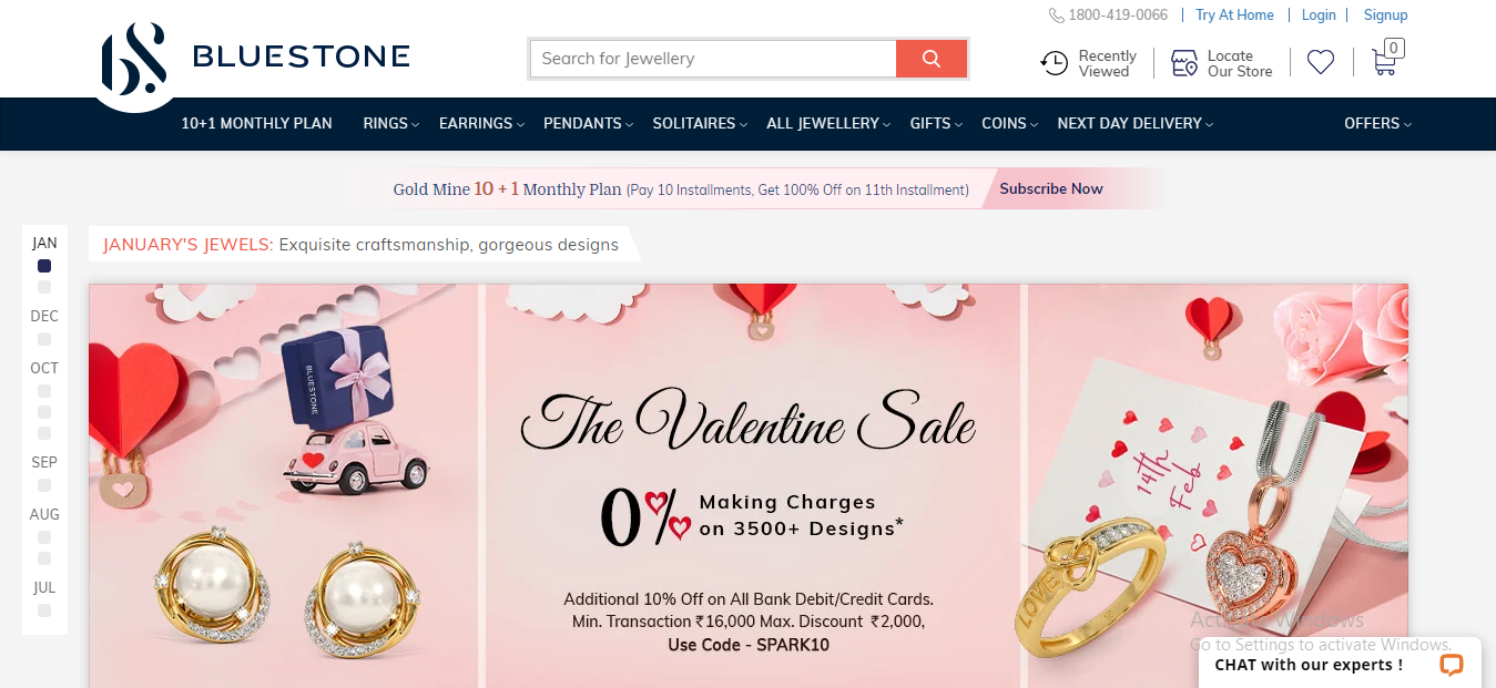 online jewellery ecommerce website design company